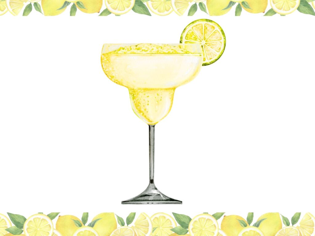 A bright preview thumbnail of a refreshing Spanish Granizado de Limon shaved ice lemonade drink